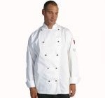 Cool-Breeze Cotton Chef Jacket, Long Sleeve