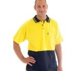 HiVis Cool-Breeze Cotton Jersey Polo Shirt