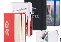 LL5099s Notebook With Elastic Closure / Expandable Pocket